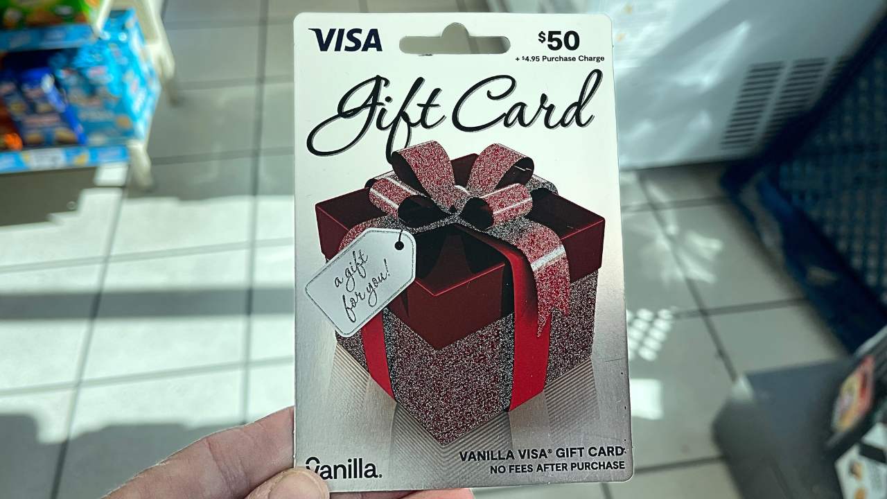 Visa gift card at 7-Eleven